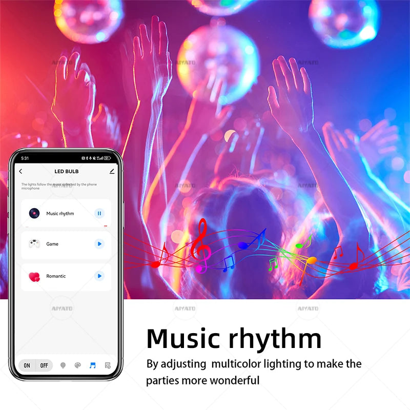 Seamless Sync Dimmable Smart Light