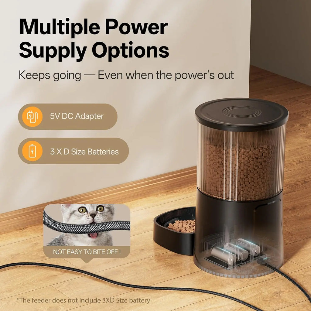 PureFeed™ 5G App-Controlled Smart Pet Station