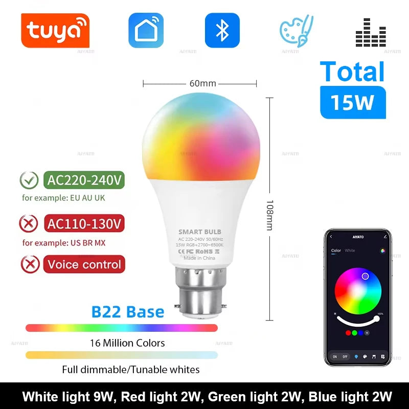 Seamless Sync Dimmable Smart Light