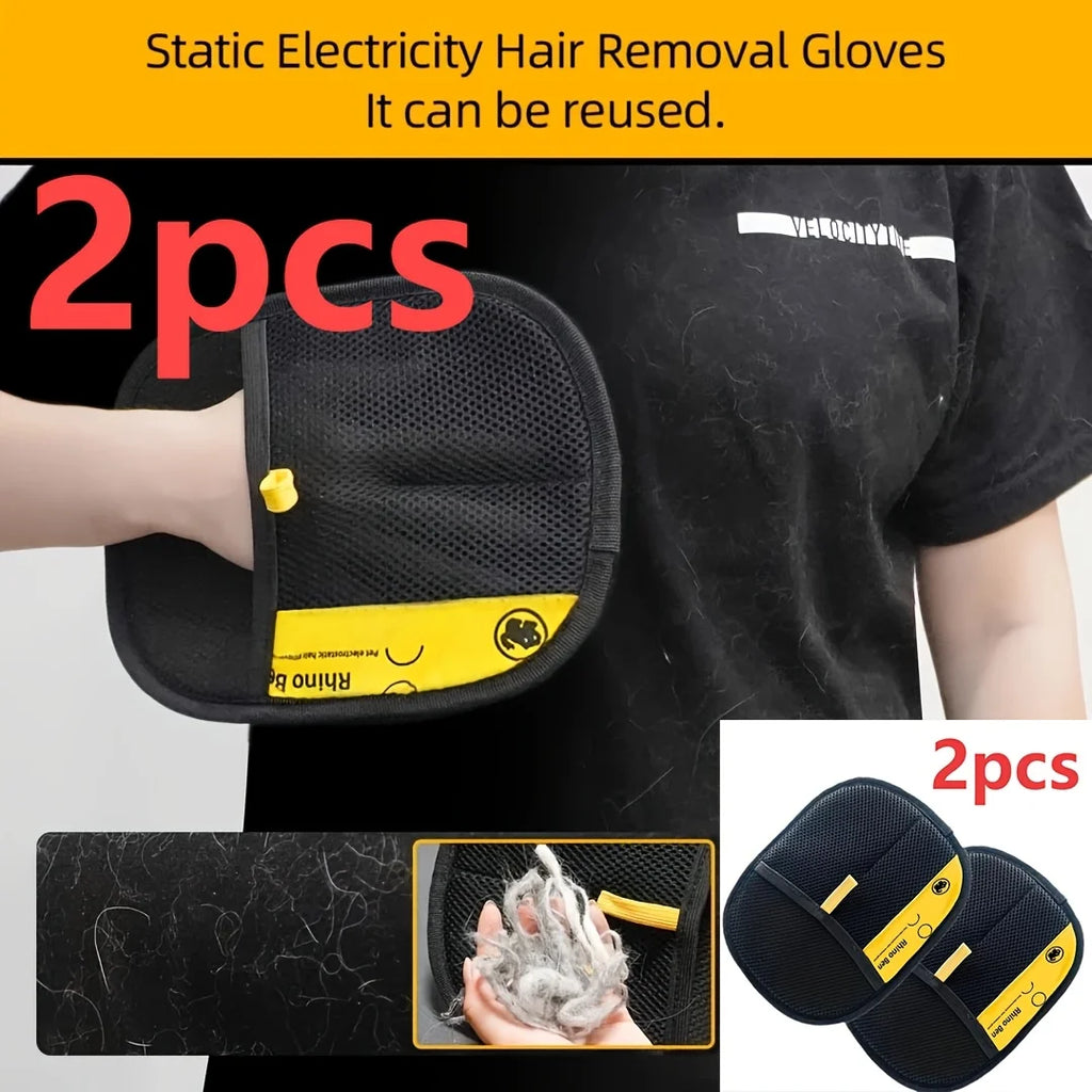 FurFree™ Hands-On Pet Grooming Gloves