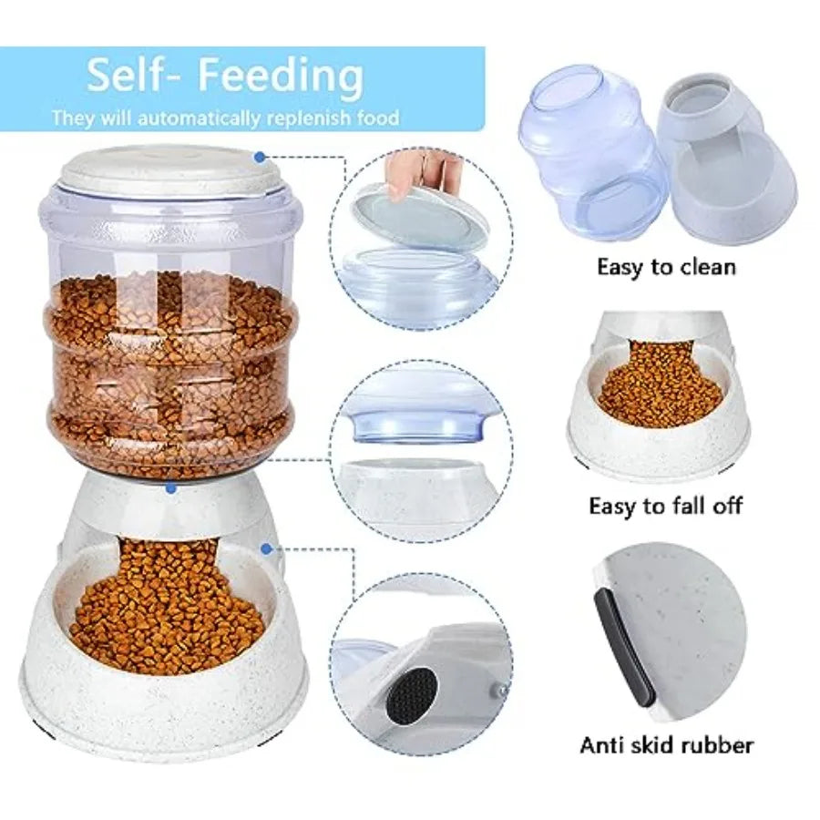 TimberFeeder™ | Automatic Wooden Pet Food Station