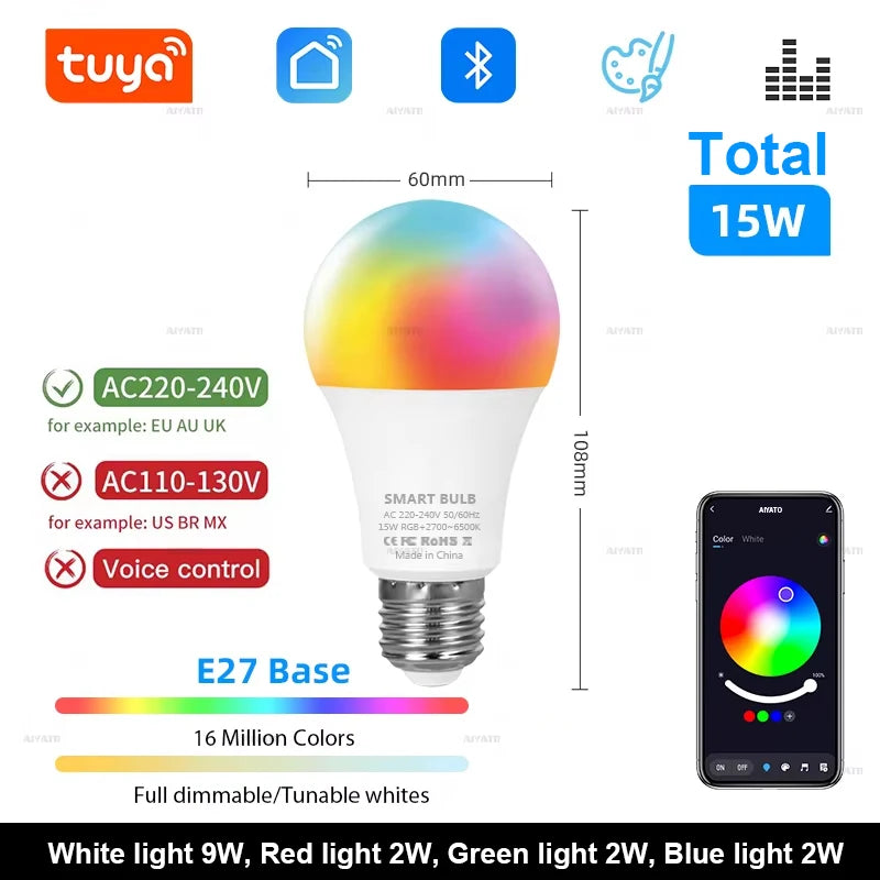 Seamless Sync Dimmable Smart Light