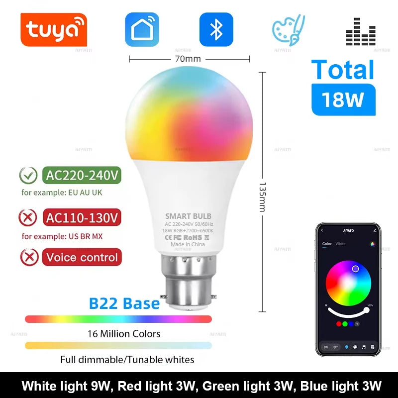 Seamless Sync Dimmable Smart Light