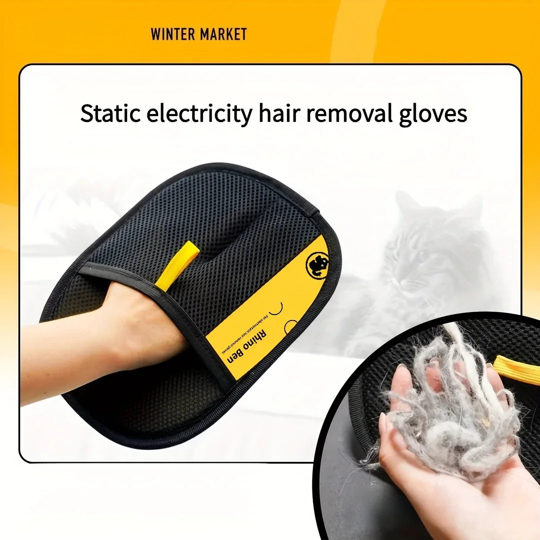 FurFree™ Hands-On Pet Grooming Gloves